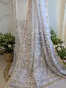 KOHINOOR  Chanderi Silk with Pearl,Cuttdana and Zardozi work