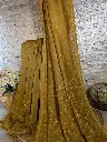 GUL BAHAR   Chanderi Silk Saree with Muakaish work