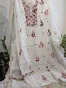 Mul Cotton Chikankari Kurta Set