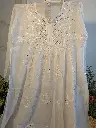 MUL Mukaish worked Chikankari Kurta